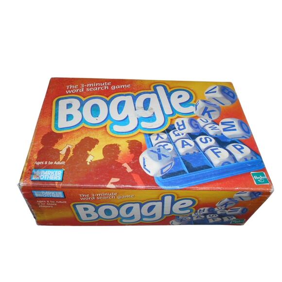 1999 Boggle Parker Brothers #00384 Complete Vintage Word Game - Picture 1 of 7